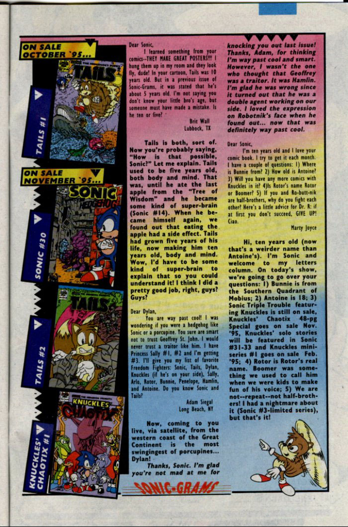 Sonic - Archie Adventure Series December 1995 Page 28